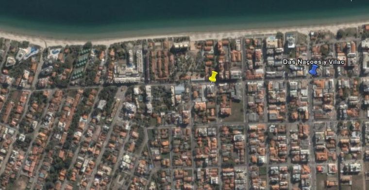 Plano de: <STRONG>CODIGO 1020 ANCO</STRONG>  Deptos de 1 y 2 dorm 100 mts del mar