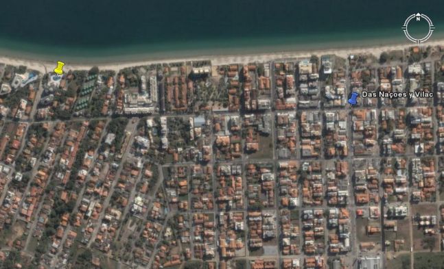 Plano de: <STRONG>CODIGO 1007 BLAN</STRONG> Deptos de  1 y 2 dorm Fte al mar