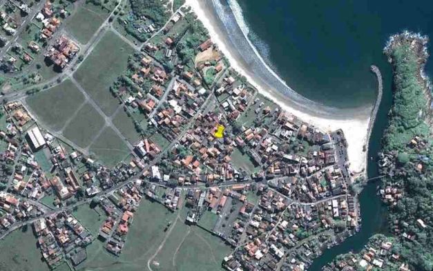 Plano de: <STRONG><EM>BARRA DA LAGOA</STRONG>  CODIGO: 1813 IVO 43 Apto 1 dormitorio a 80 MTS MAR