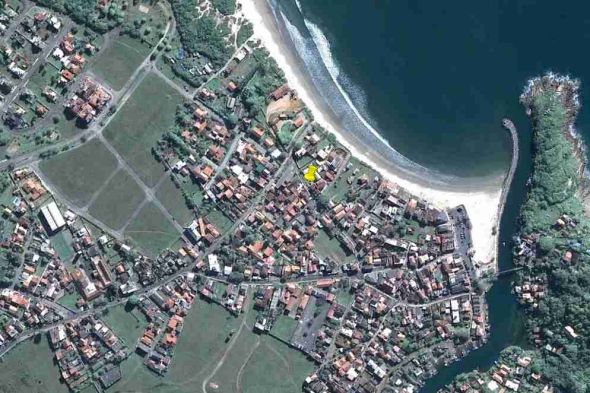 Plano de: <STRONG><EM>BARRA DA LAGOA</EM></STRONG>  CODIGO: 1814 DORV Casas 3 dormitorios 80 MTS MAR