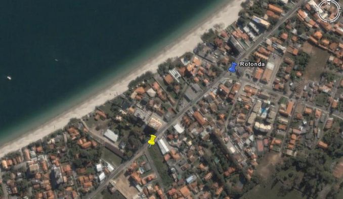 Plano de: <STRONG>PLAYA DE CACHOEIRA</STRONG>  CODIGO 1408 VIL Deptos de 2 dorm 100 mts mar