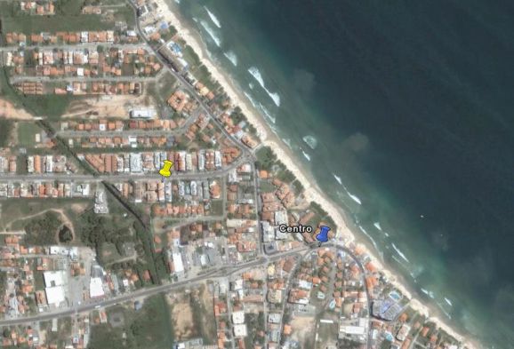 Plano de: <STRONG><EM>Playa de INGLESES</EM></STRONG>  CODIGO: 1214 AZU  Deptos de 1 y 2 dormi 150 mts mar