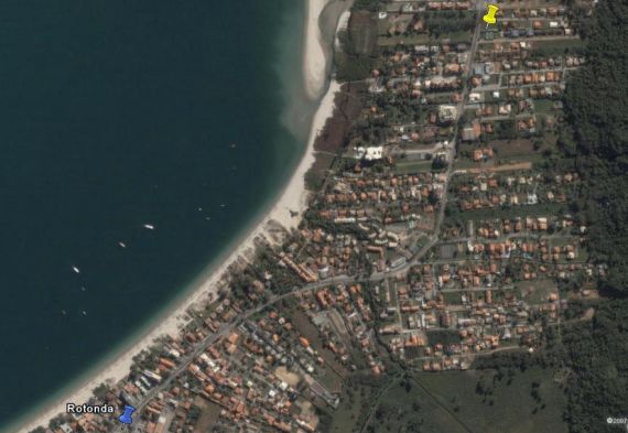 Plano de: <STRONG>PLAYA DE CACHOEIRA</STRONG>  CODIGO 1403 PAR Deptos y cabaas 1 a 3 dorm